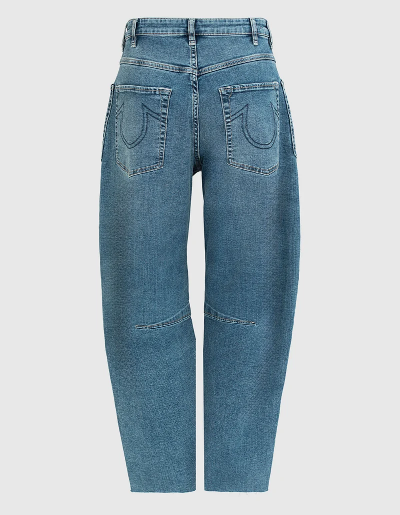 Barrel-Leg Jeans Army Pant Fatigue