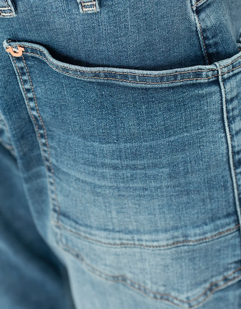 Barrel-Leg Jeans Army Pant Fatigue