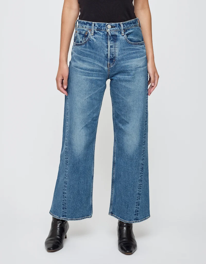 Wide-Leg High-Rise Jeans Salisbury