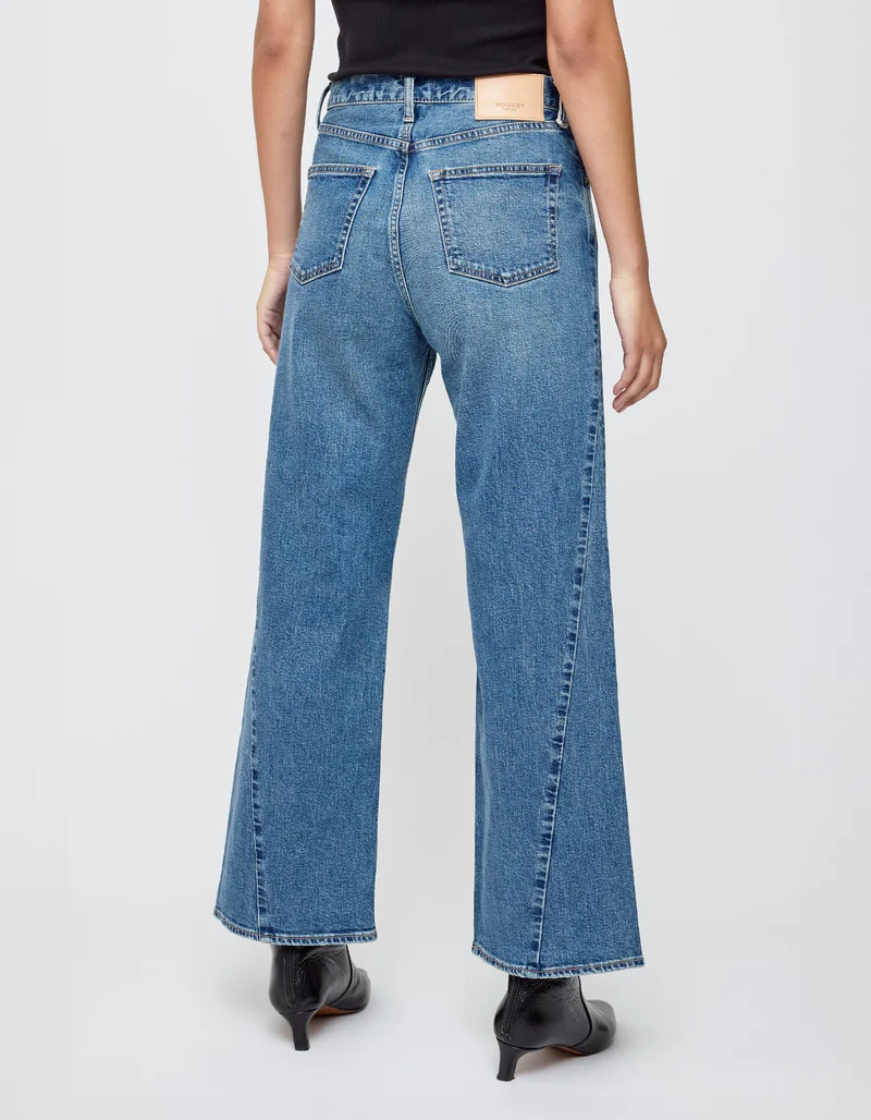 Wide-Leg High-Rise Jeans Salisbury