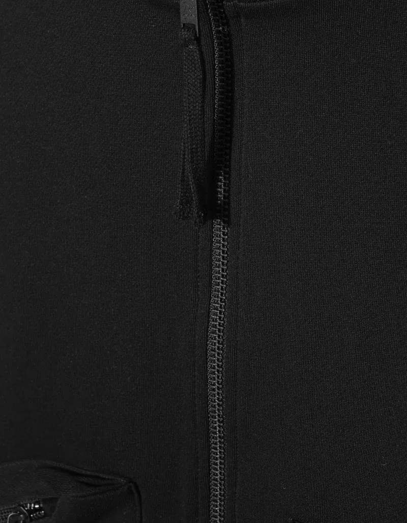 Long-Fit Zipper-Hoodie