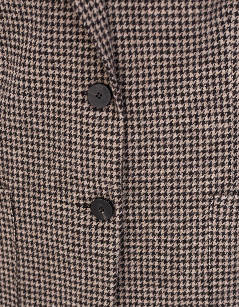 Gemusterter Woll-Mix Blazer