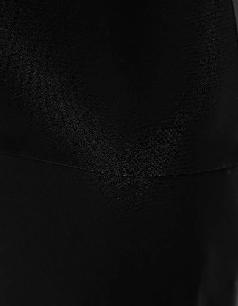 High-Waist Wide-Leg Hose