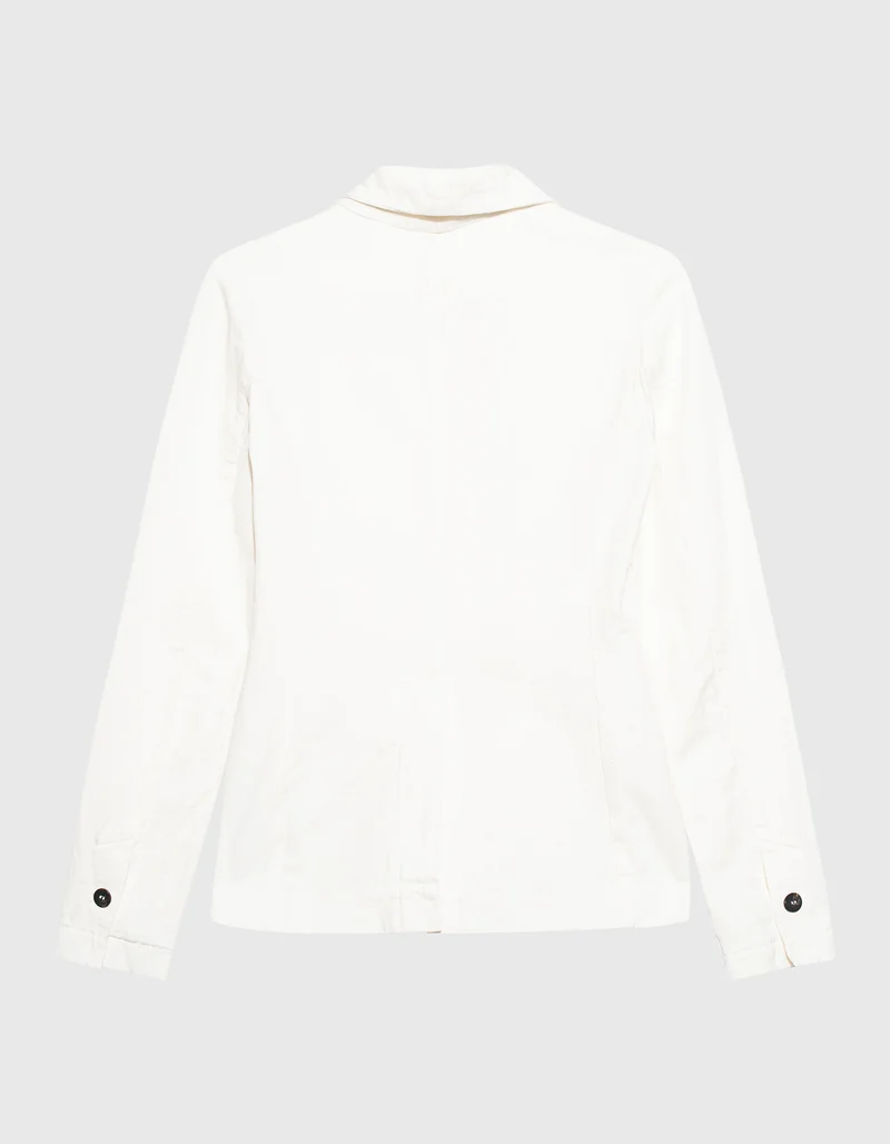Baumwoll-Leinen-Mix Blazer ja22y