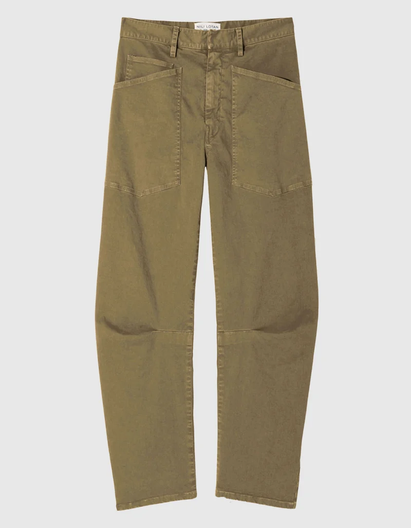 Mid-Rise Barrel-Leg Hose Shon