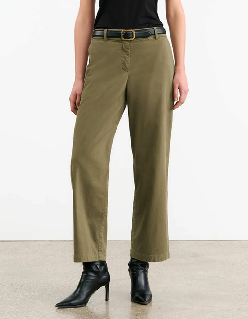 Mid-Rise Straight-Leg Hose Nohan