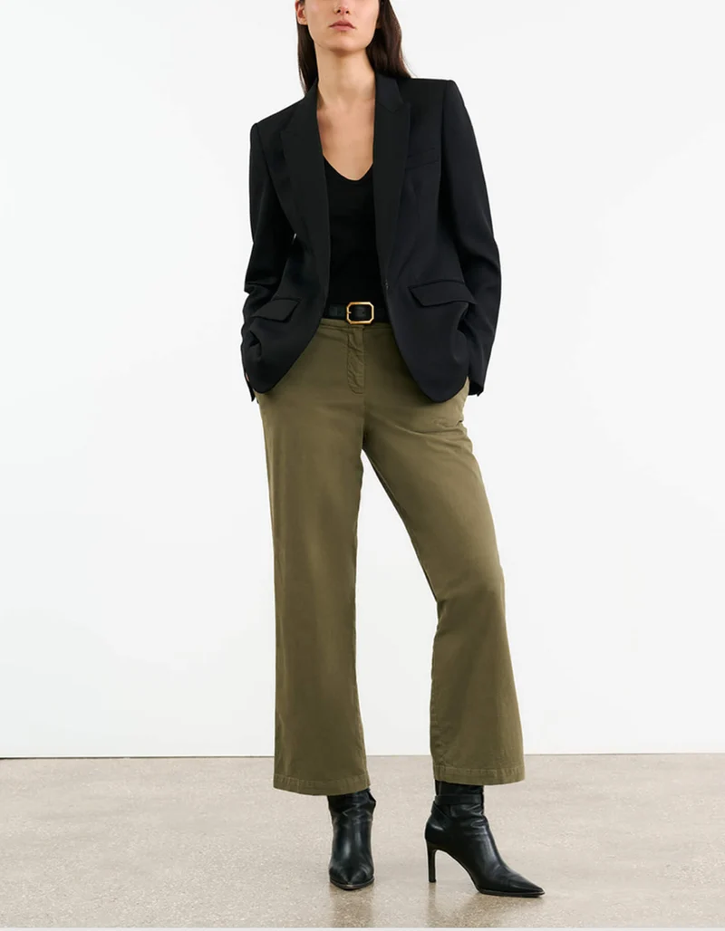 Mid-Rise Straight-Leg Hose Nohan