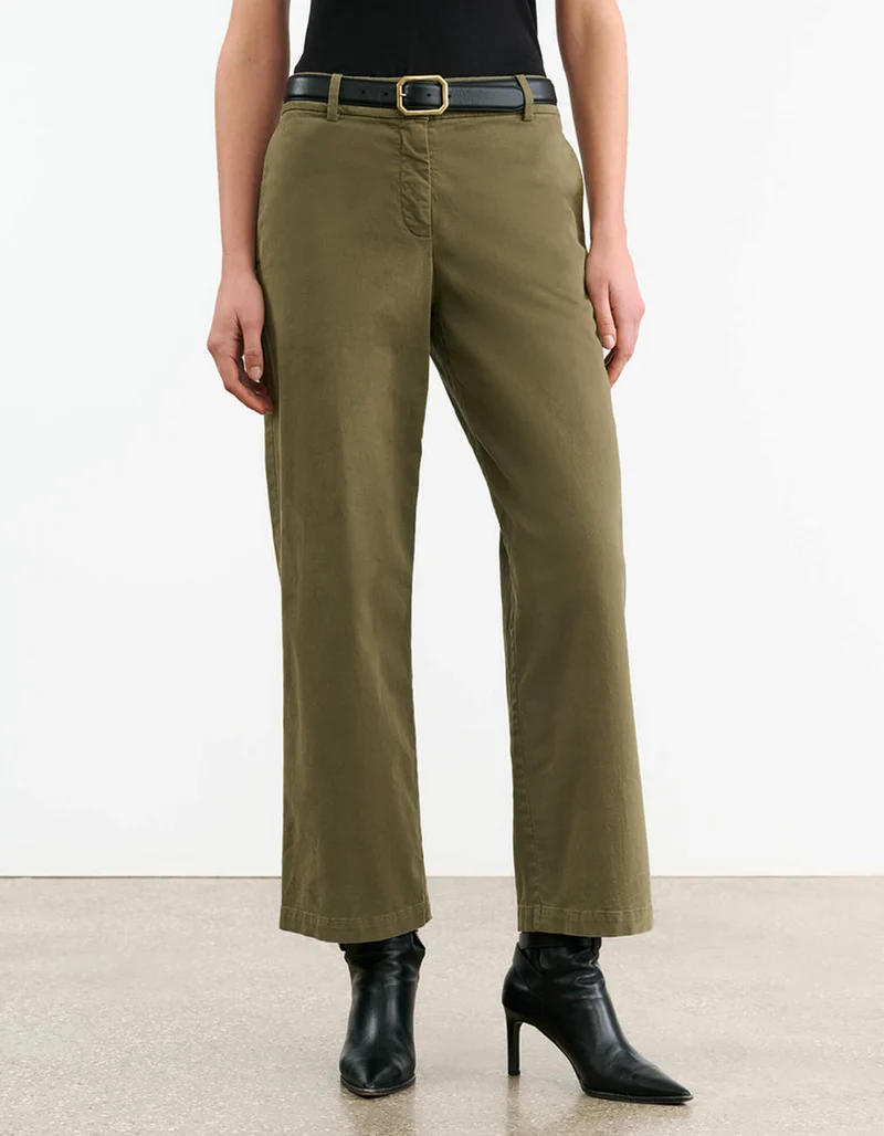 Mid-Rise Straight-Leg Hose Nohan