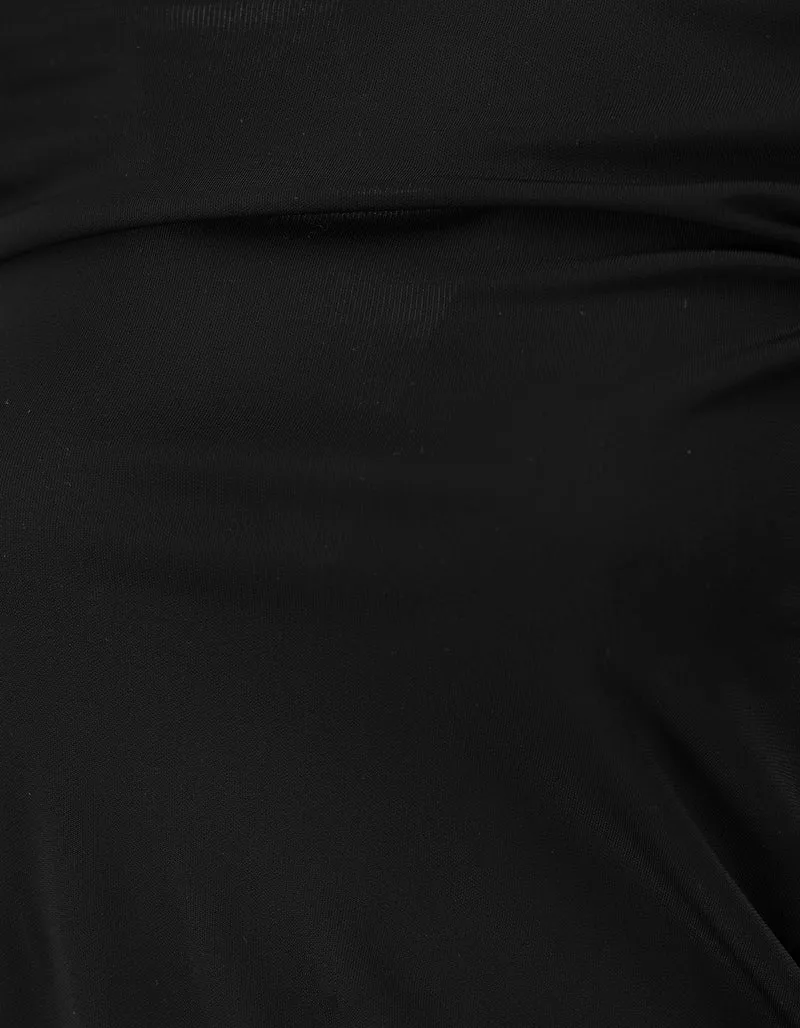 Off Shoulder Viskose-Longsleeve