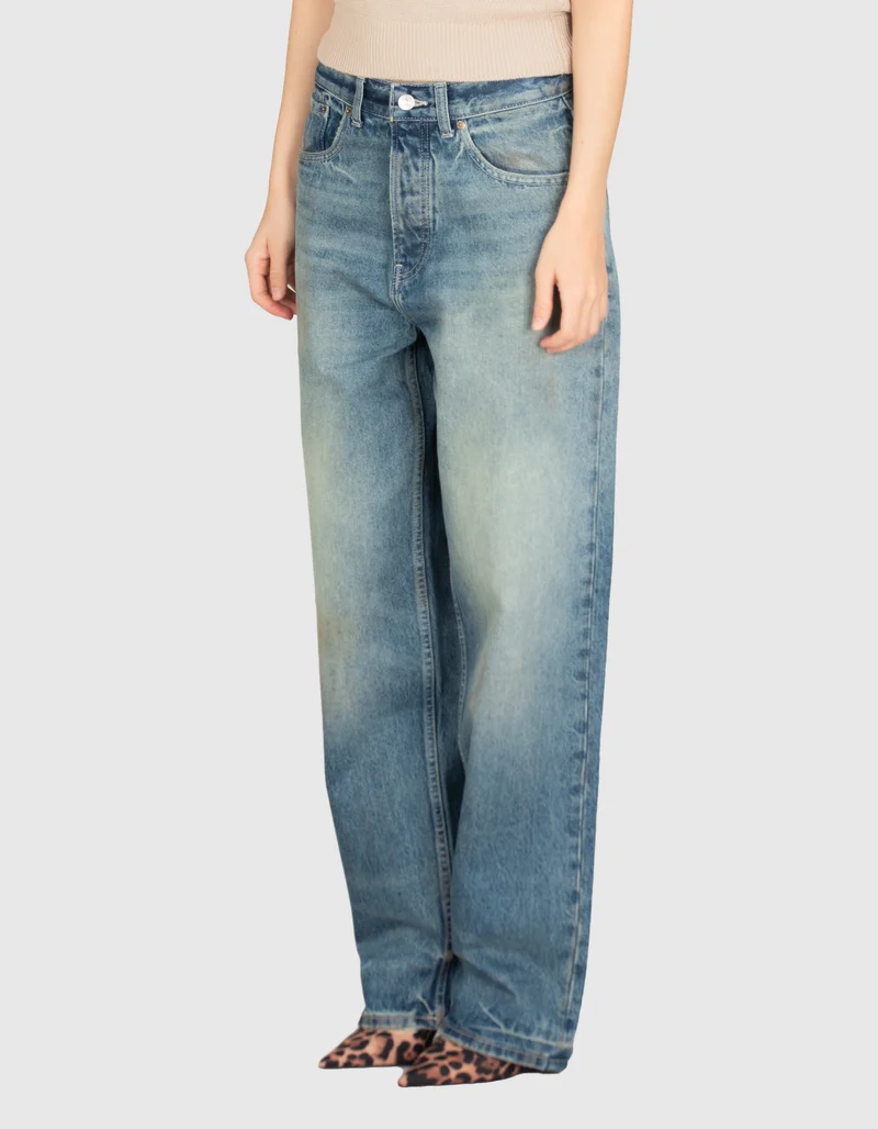 Washed-Out Baggy-Jeans