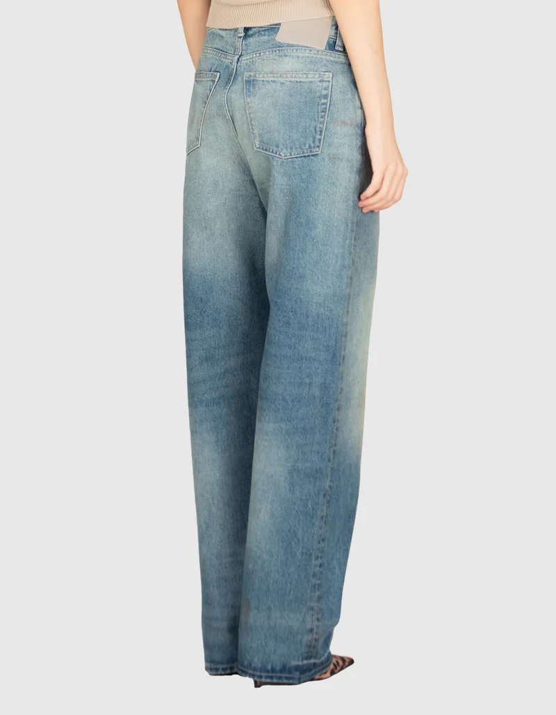 Washed-Out Baggy-Jeans