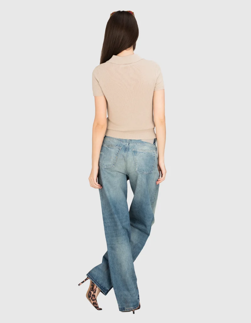 Washed-Out Baggy-Jeans