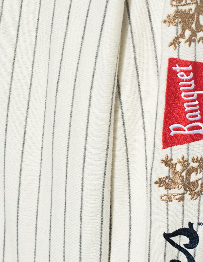 Woll-Kaschmir-Mix Pullover mit Stickereien