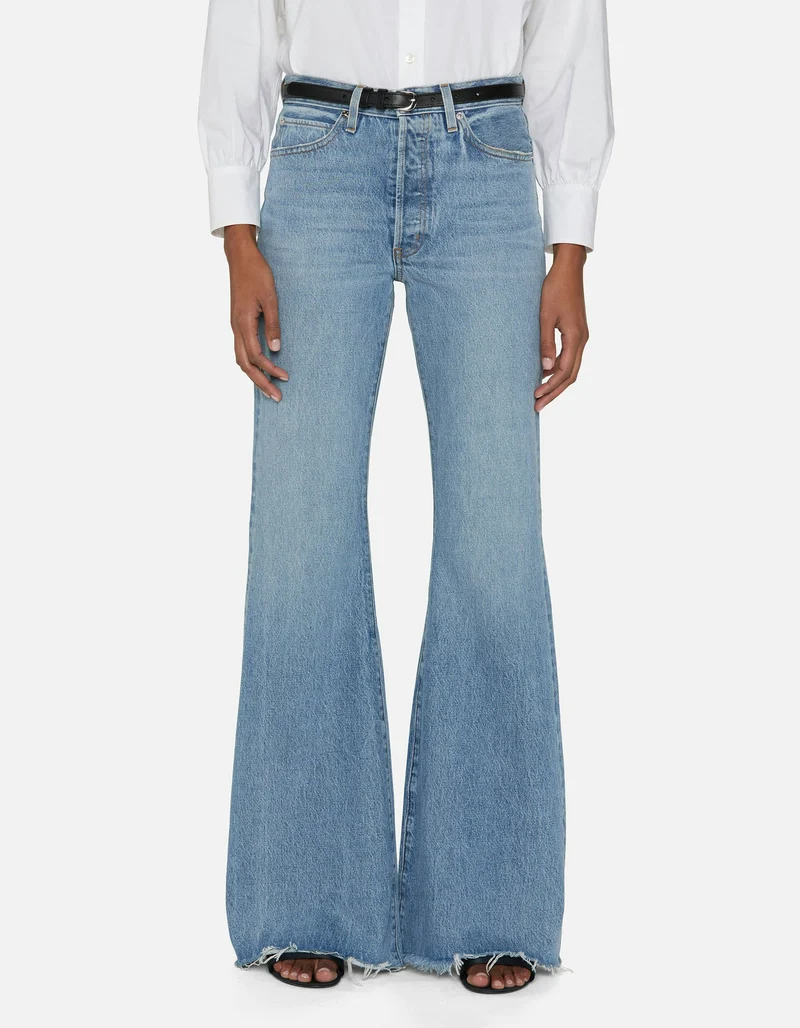 Flared-Leg Jeans The Lax