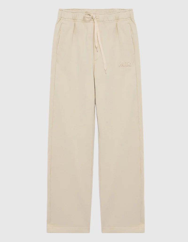 Straight-Leg Jogginghose Ease mit Label-Stickerei