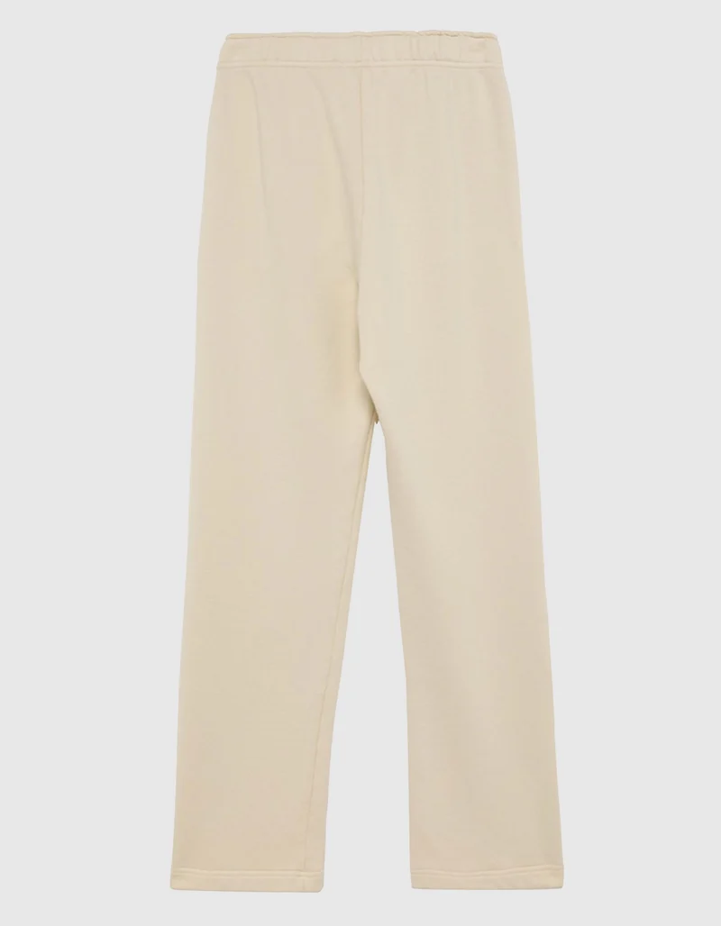 Straight-Leg Jogginghose Ease mit Label-Stickerei