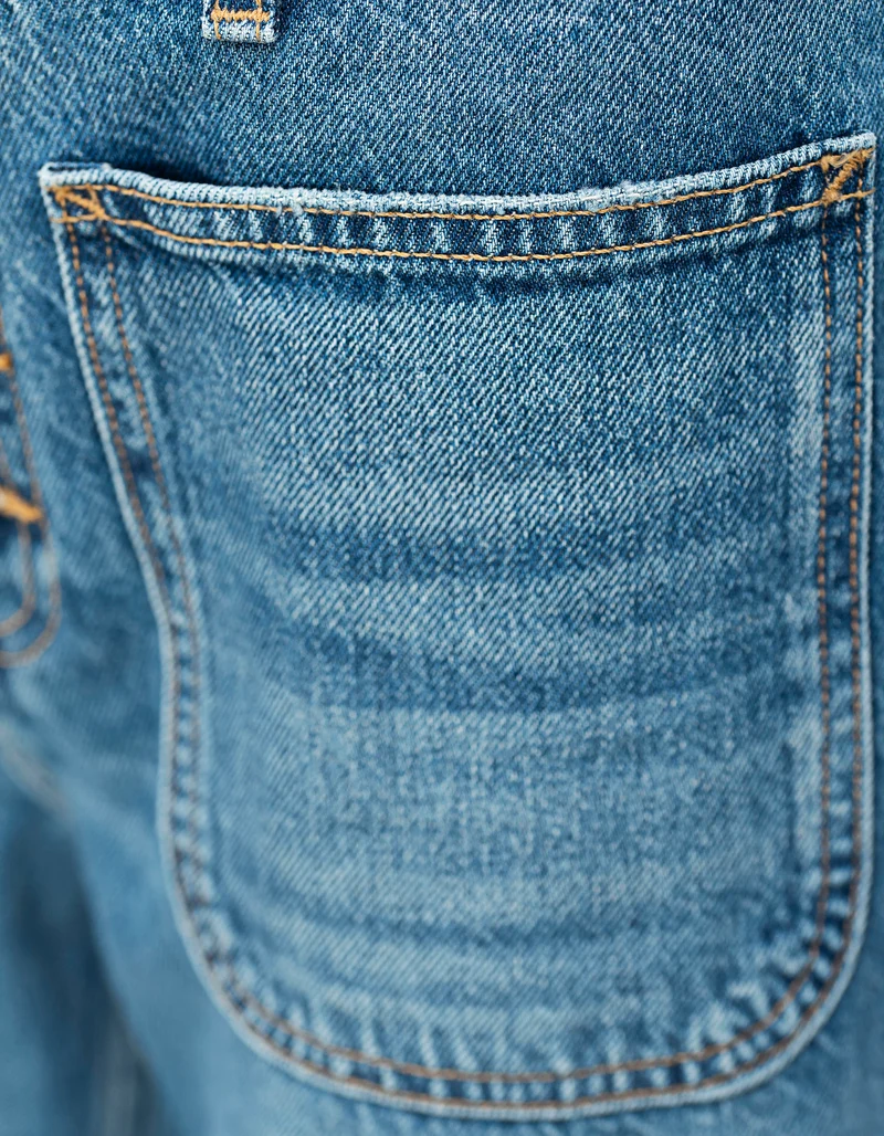 Washed-Out Wide-Leg Jeans Gwynne
