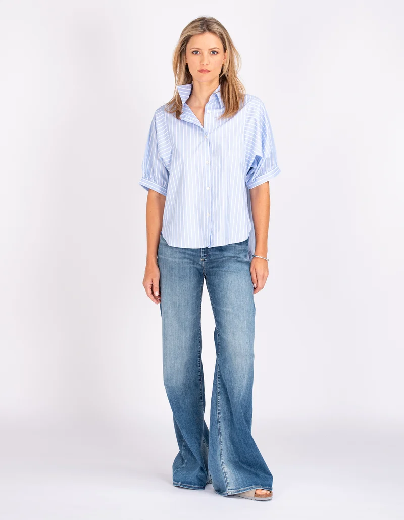Flared-Leg Jeans Mija