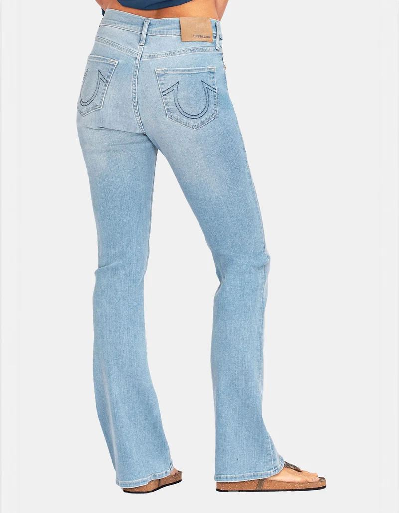 Washed-Out Bootcut-Jeans Becca