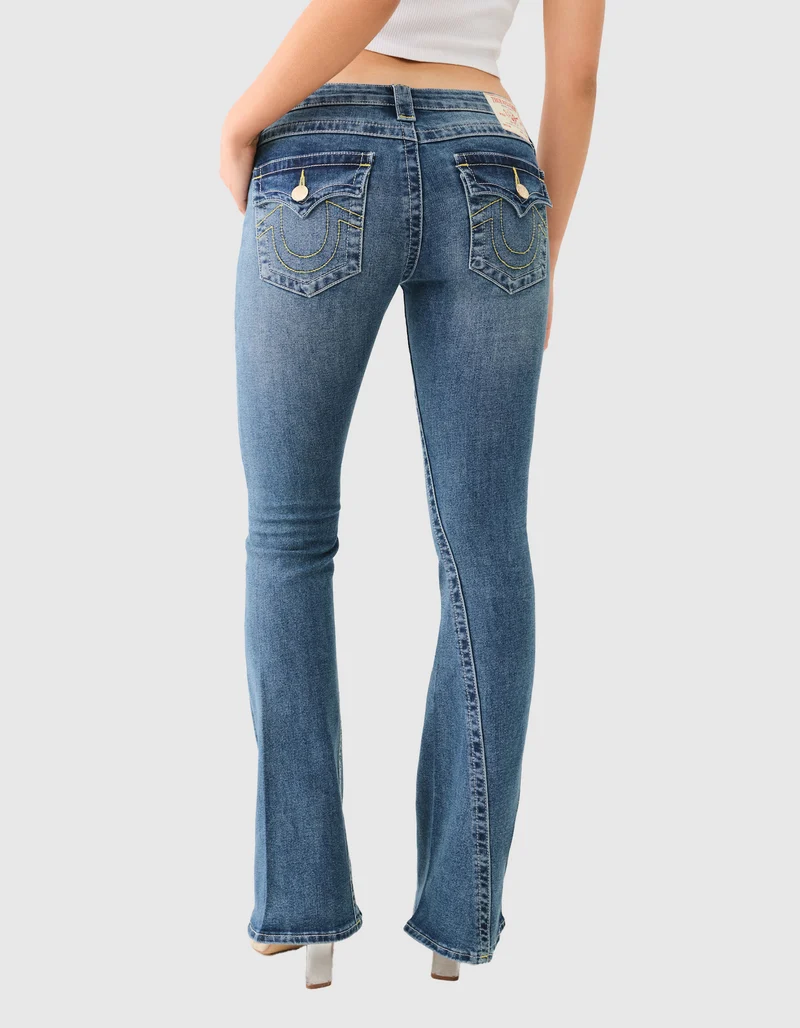 Low-Rise Flare-Leg Jeans Joey