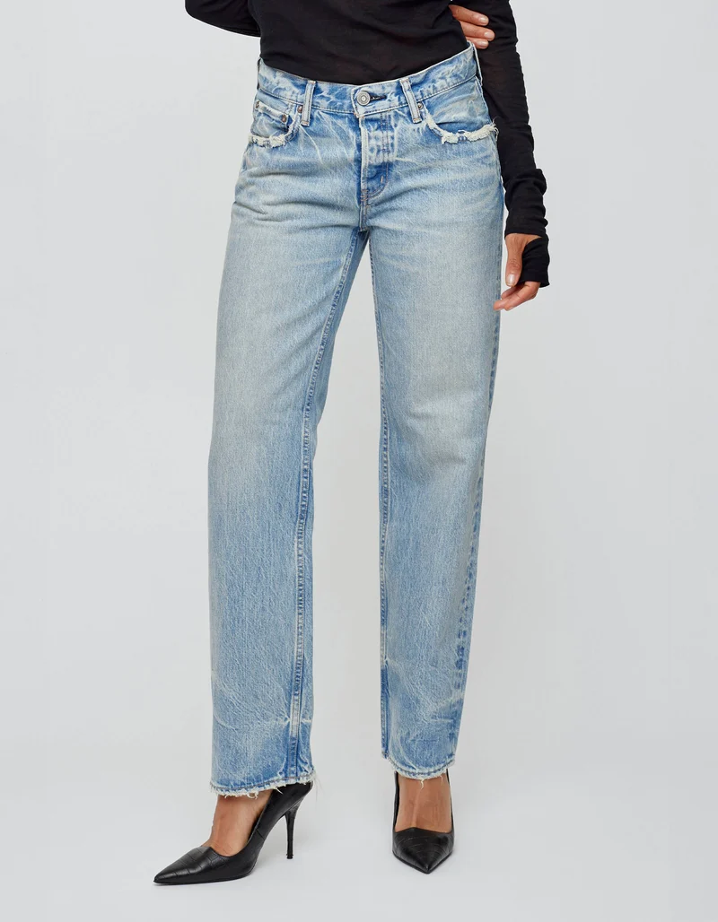 Straight-Leg Jeans MV Wildwood mit Destroyed Details