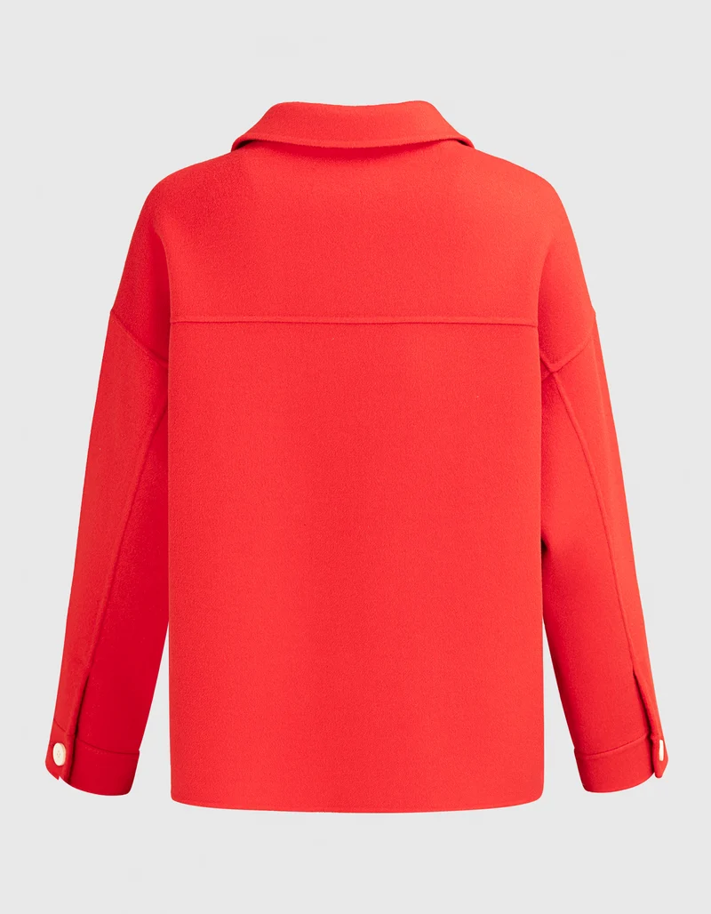 Woll-Jacke Kaylee mit Klappentaschen