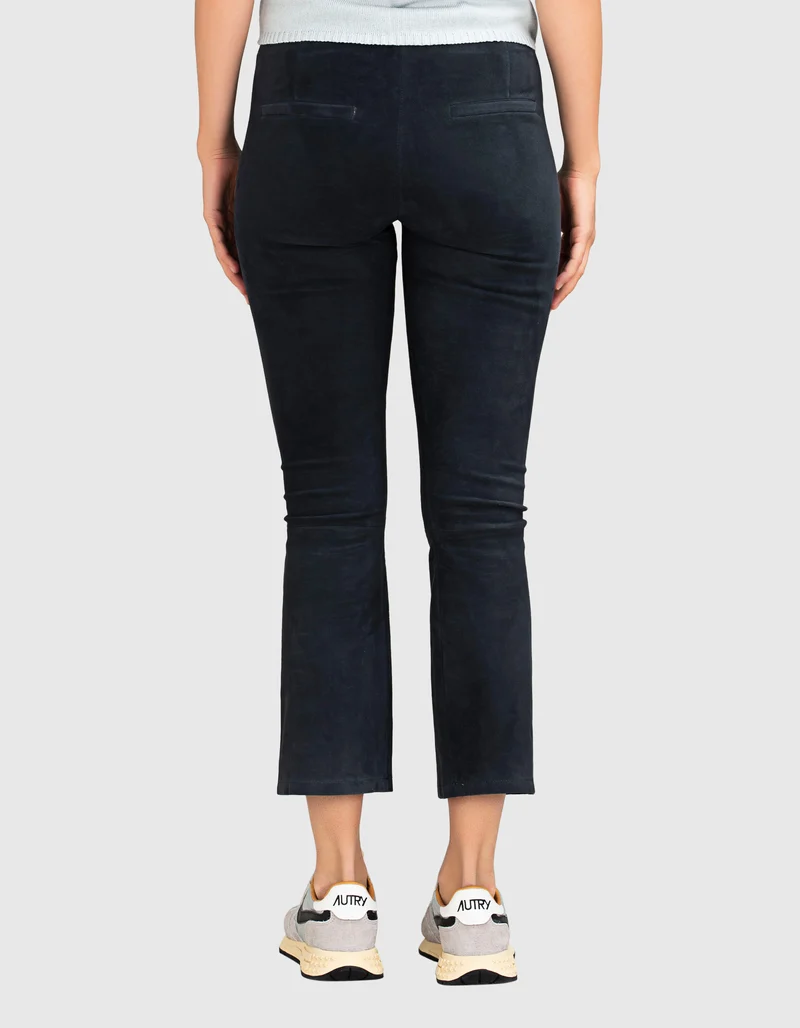 Kick Flare Wildlederhose Lively