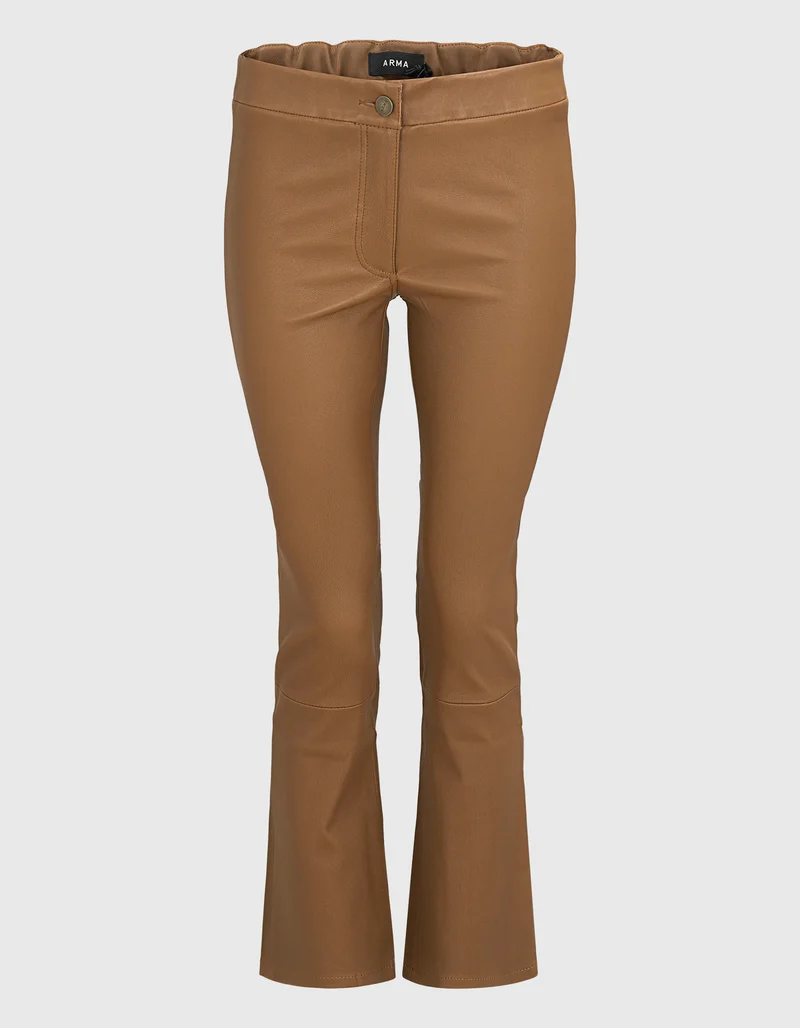 Kick-Flare Lammleder-Hose Lively