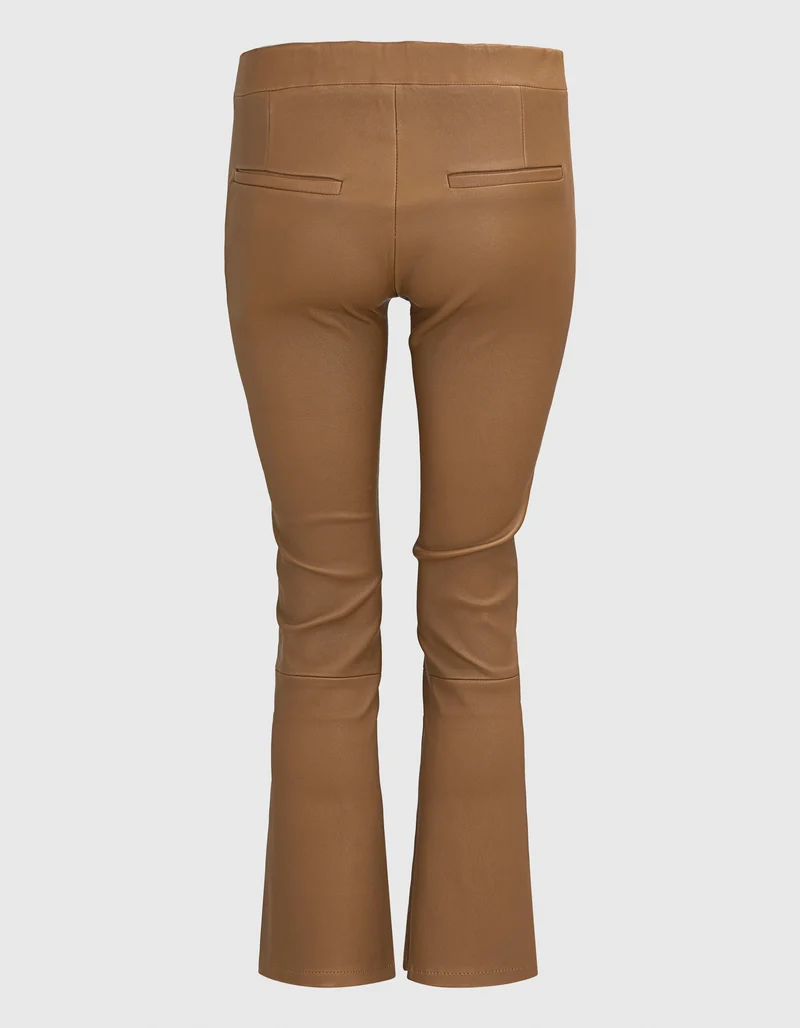 Kick-Flare Lammleder-Hose Lively