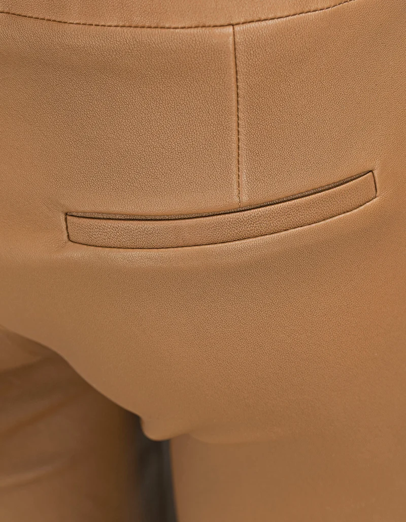 Kick-Flare Lammleder-Hose Lively