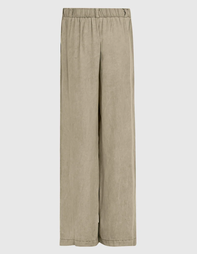 Wide-Leg Hose mit elastischem Bund
