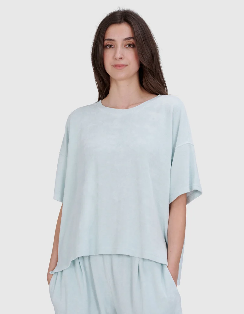 Frottee T-Shirt