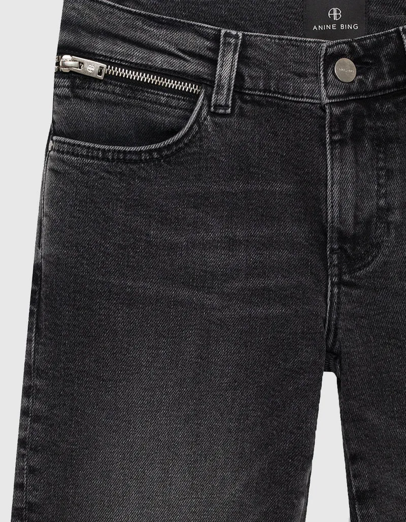Skinny-Fit Jeans mit Zipper-Details Jax