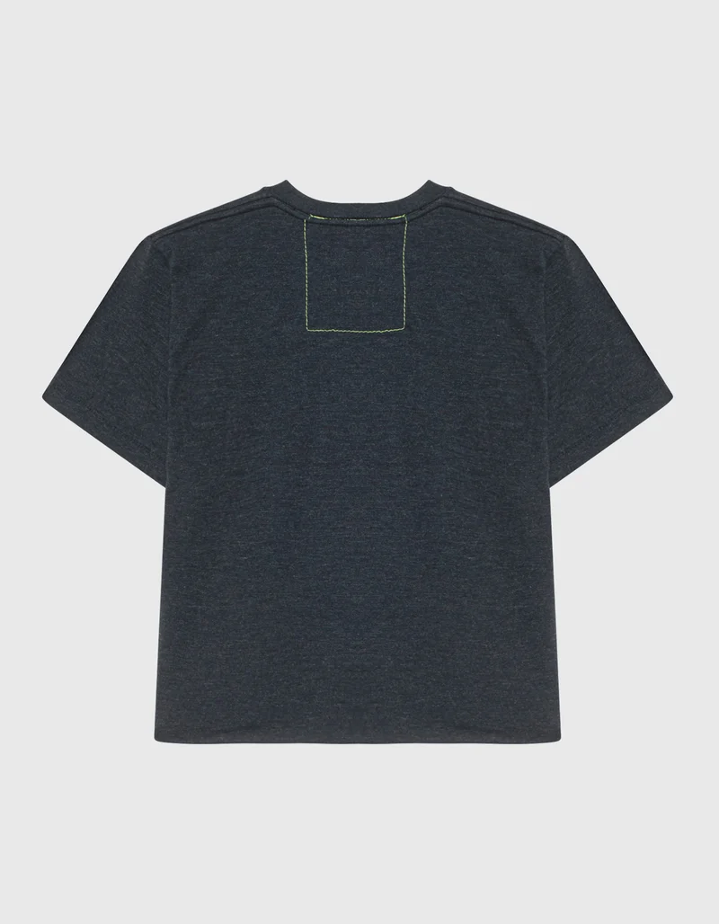 Bedrucktes Cropped T-Shirt