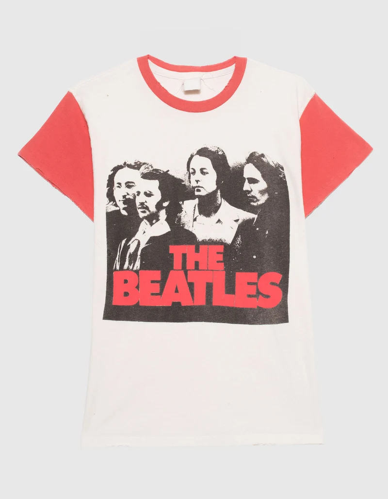 Bedrucktes Oversize T-Shirt im Vintage-Look