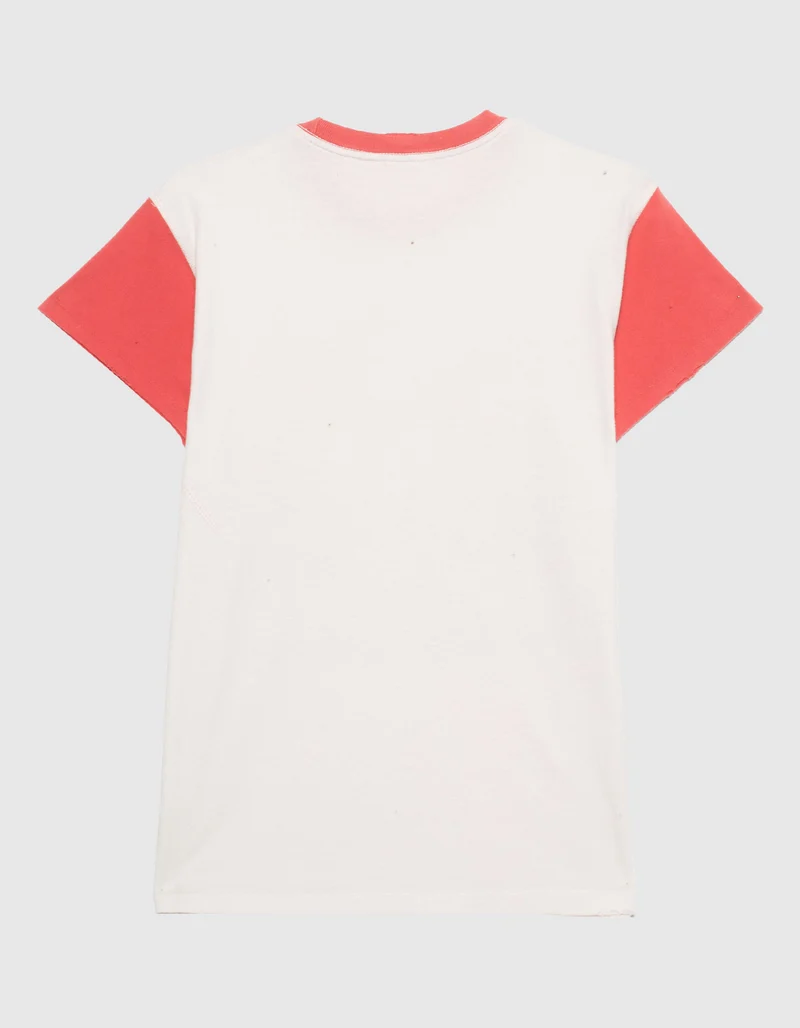 Bedrucktes Oversize T-Shirt im Vintage-Look