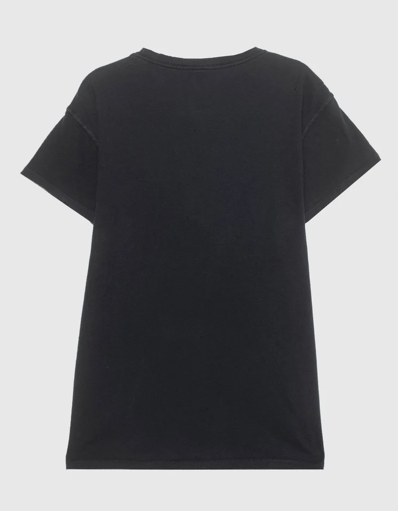 Bedrucktes Oversize T-Shirt im Vintage-Look
