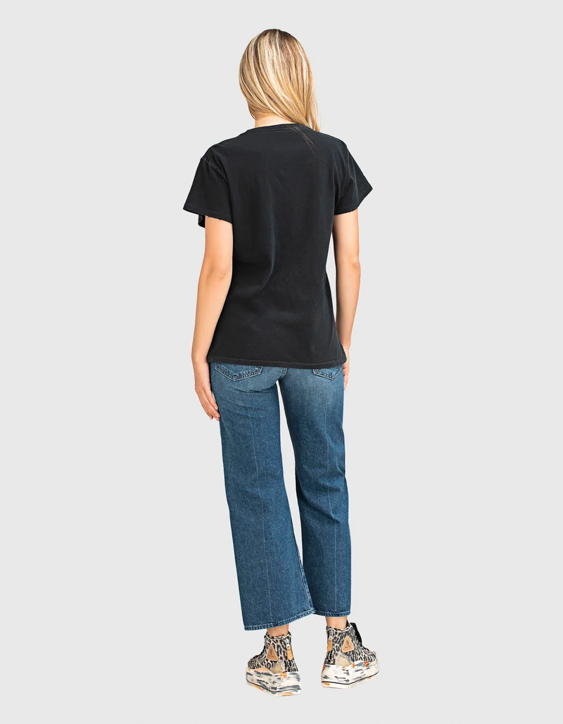Bedrucktes Oversize T-Shirt im Vintage-Look