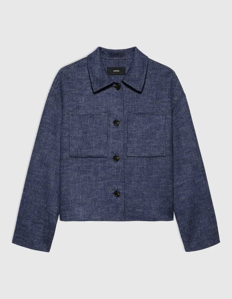 Boxy-Cut Woll-Jacke Carine