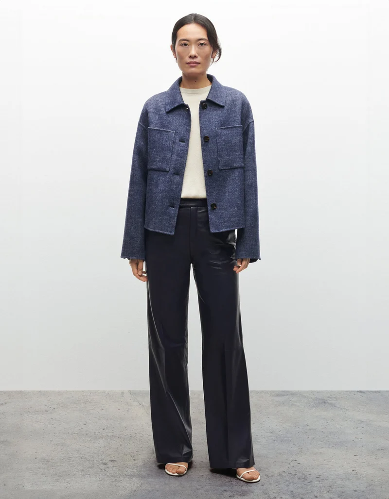 Boxy-Cut Woll-Jacke Carine