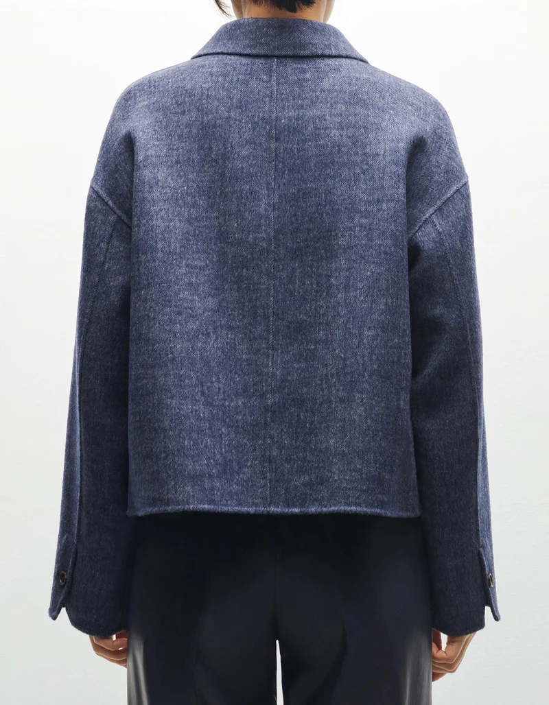 Boxy-Cut Woll-Jacke Carine