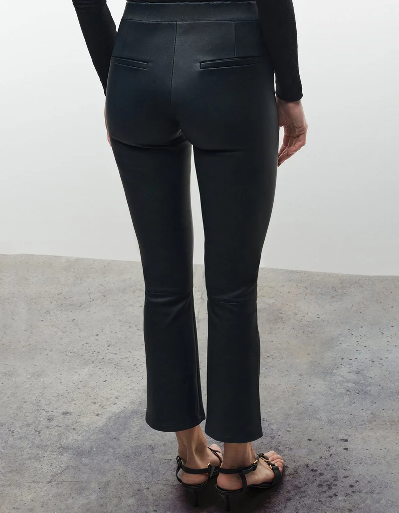 Kick Flare Lederhose Lively