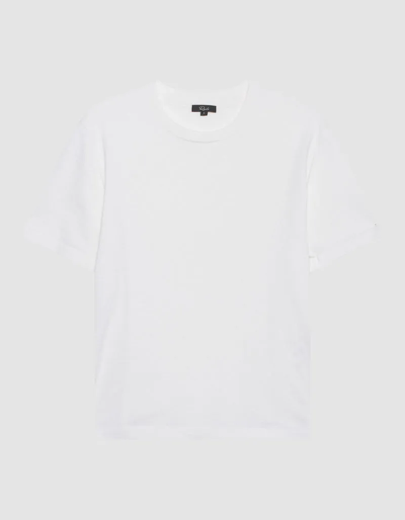 Strick T-Shirt mit Kaschmiranteil