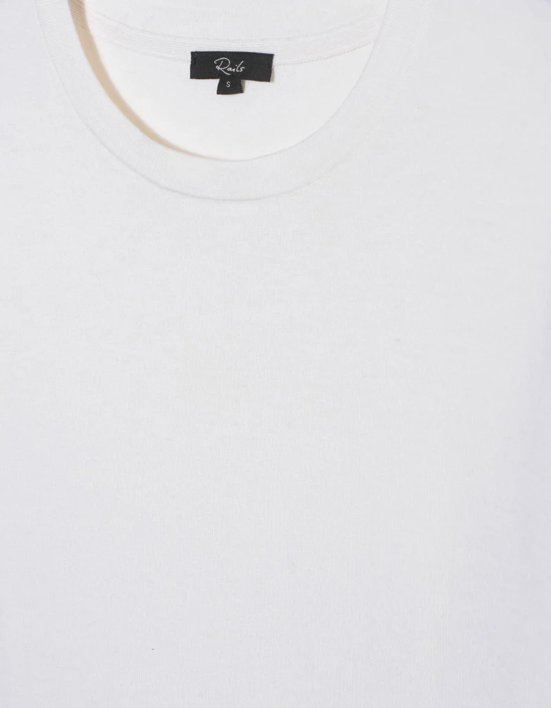 Strick T-Shirt mit Kaschmiranteil