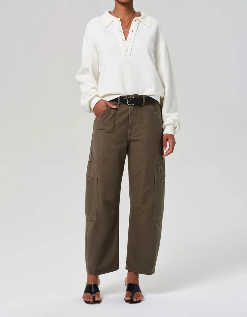 Cropped Cargo-Barrel-Hose Marcelle