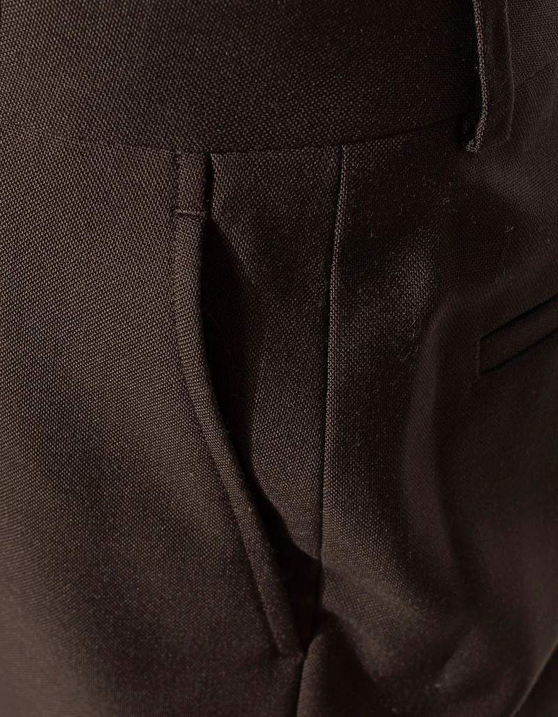 Slim-Fit Woll-Hose