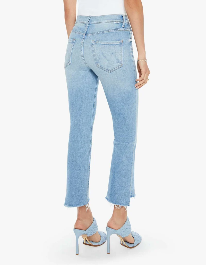 High-Waist Bootcut Jeans