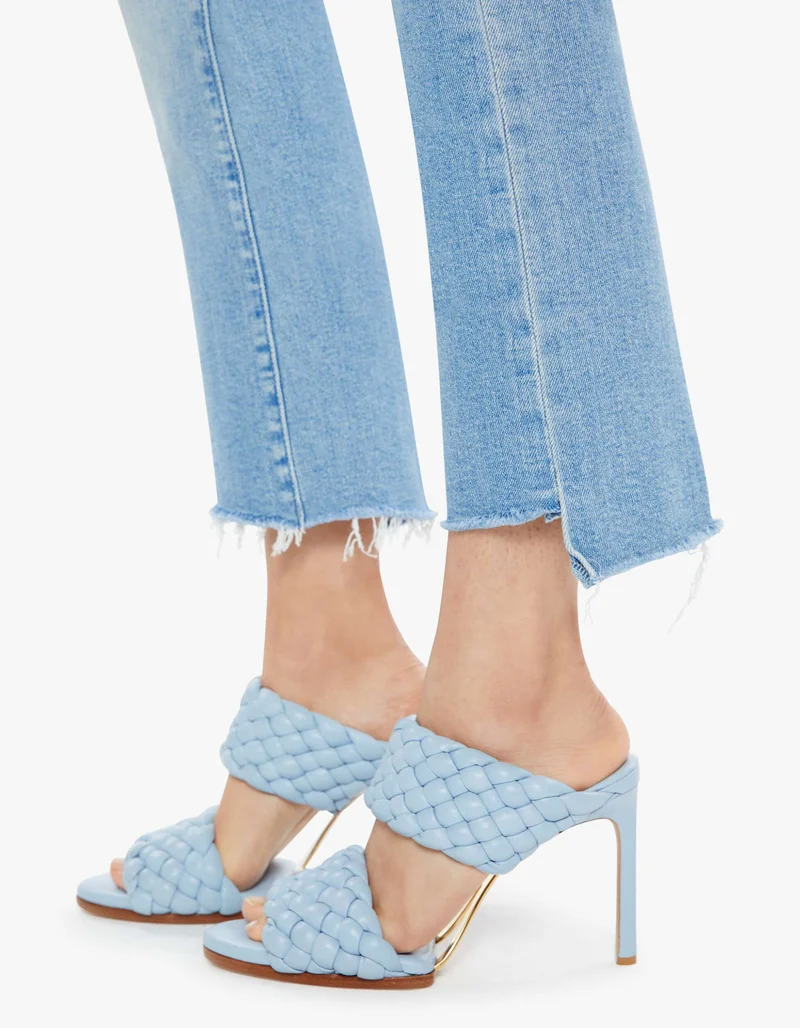High-Waist Bootcut Jeans