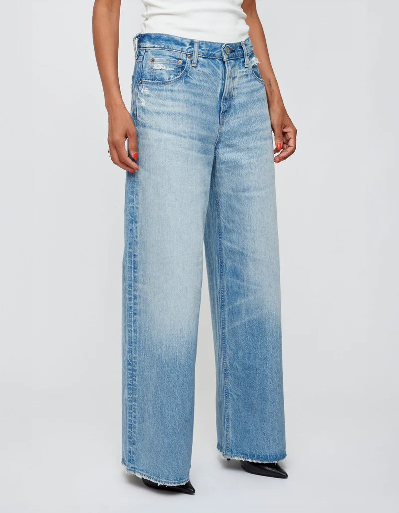 Wide-Leg Jeans