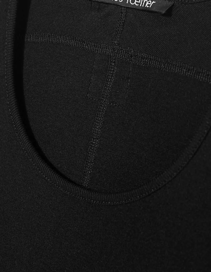 Kurzarm-Shirt mit Rundhalsausschnitt